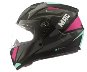 CASCO MAC BASS TAYLOR GRIS/ROSA